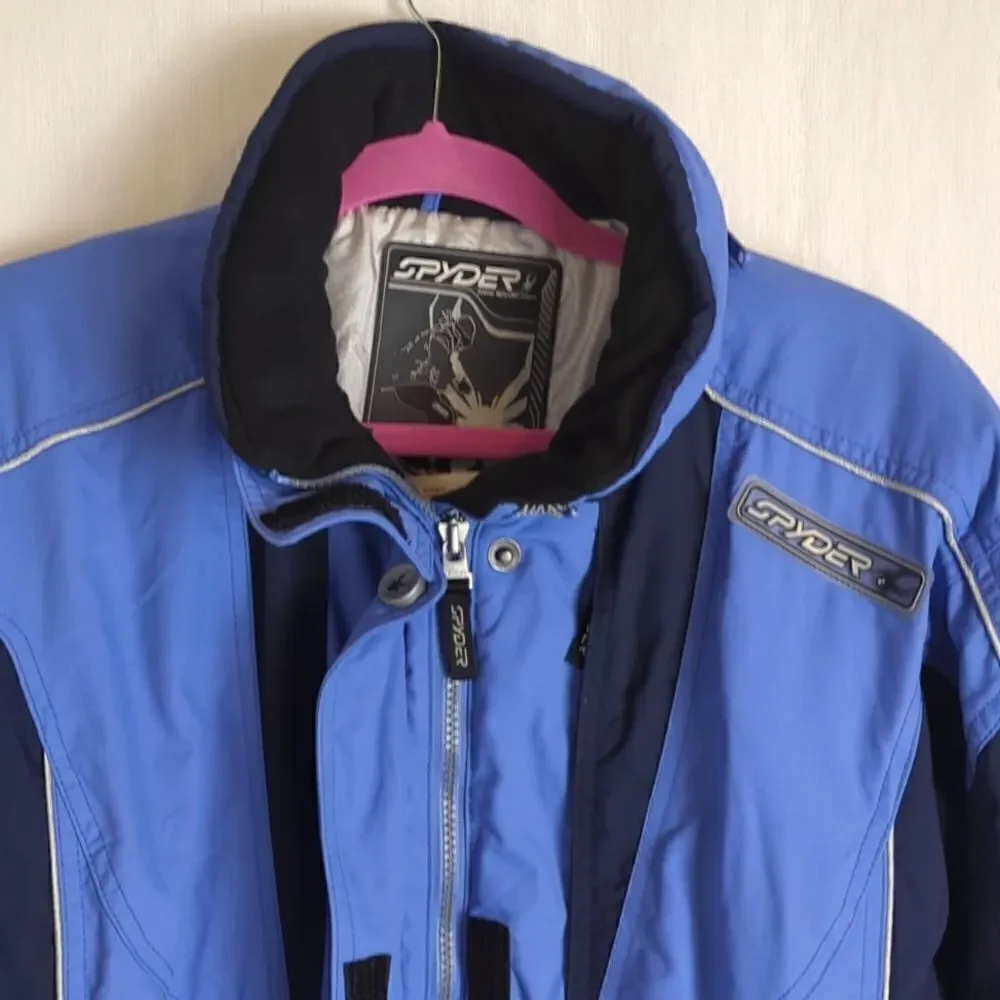 Spyder Lightning Ski Jacket Blue Size 18 Outdoor Winter